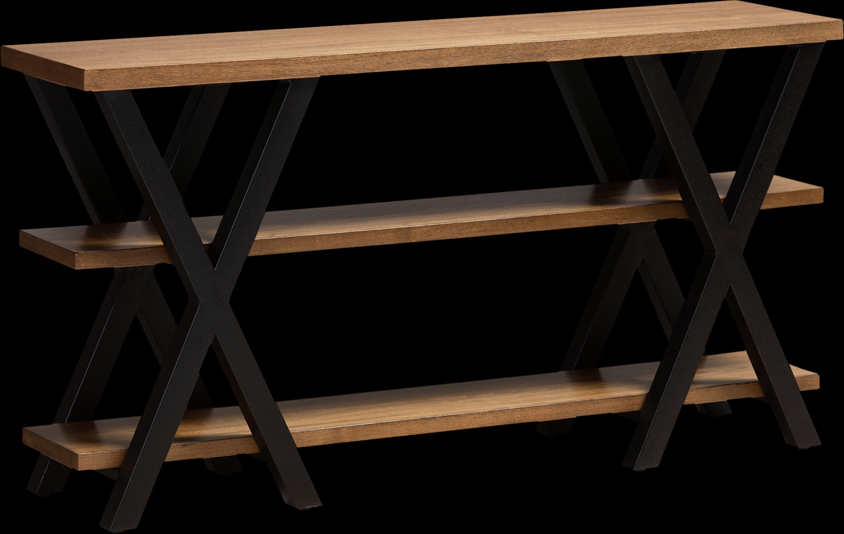 Pintail Brown Console Table - Thumbnail - Image 1