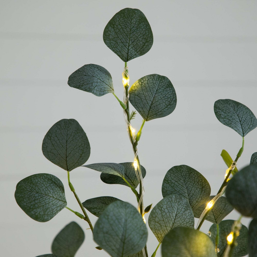 Piowar II Green Silk Tree with Lights - Thumbnail - Image 3