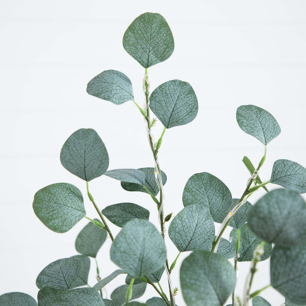 Piowar II Green Silk Tree with Lights - Thumbnail - Image 4