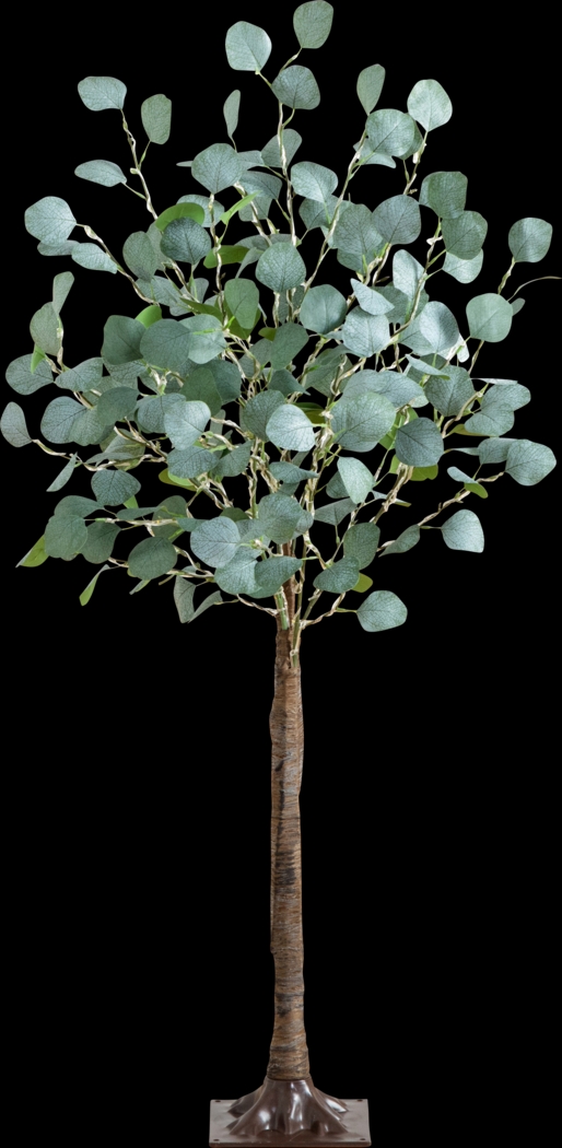 Piowar III Green Silk Tree with Lights - Thumbnail - Image 1