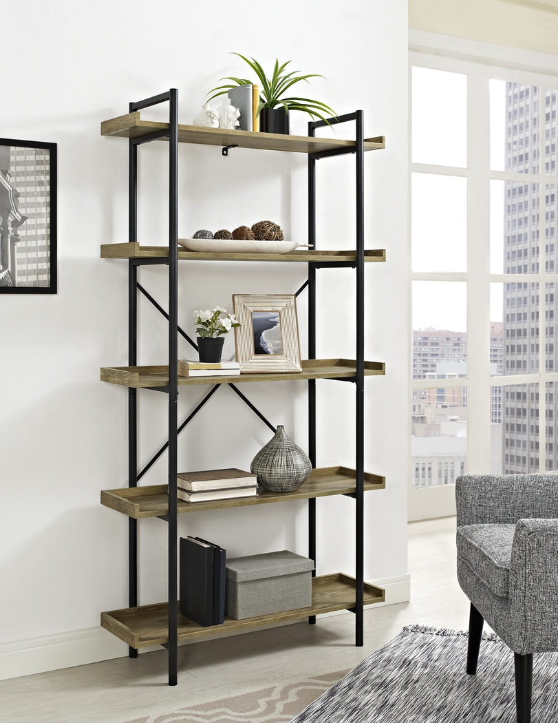Piper Brown Bookcase - Thumbnail - Image 4