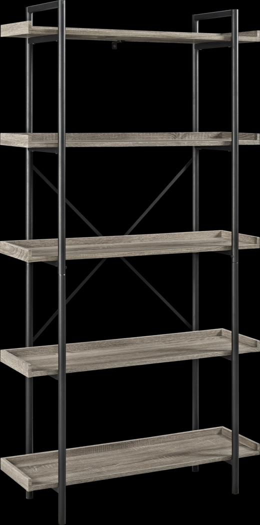 Piper Gray Bookcase - Thumbnail - Image 2