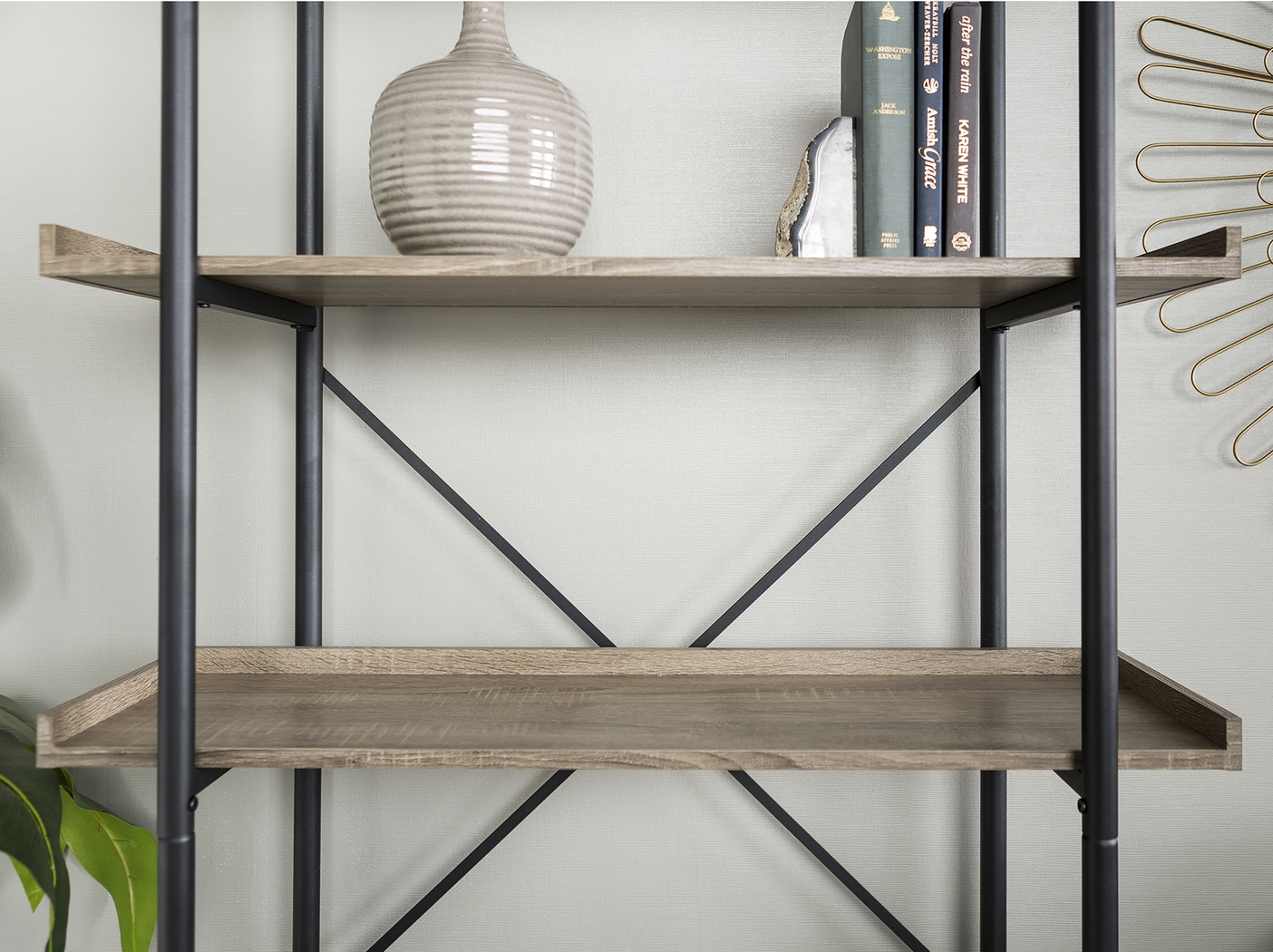 Piper Gray Bookcase - Thumbnail - Image 3