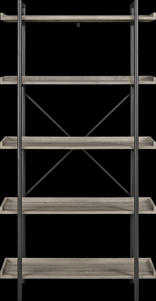 Piper Gray Bookcase - Thumbnail - Image 1