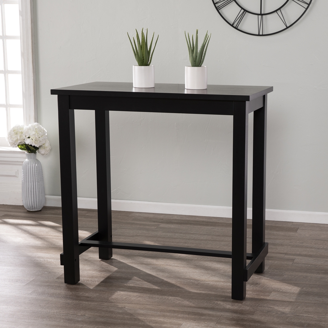 Piperland Black Bar Height Dining Table - Thumbnail - Image 3