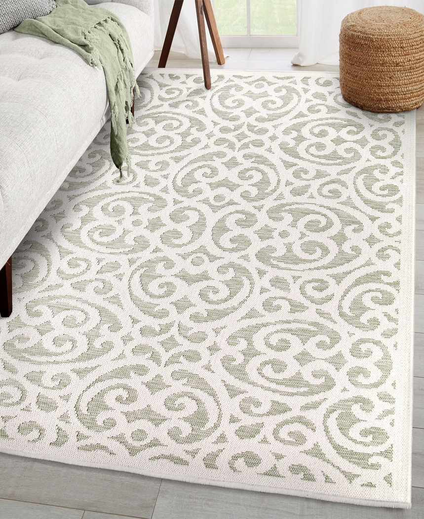 Piperton Green 7'10 x 10'10 Rug - Thumbnail - Image 8