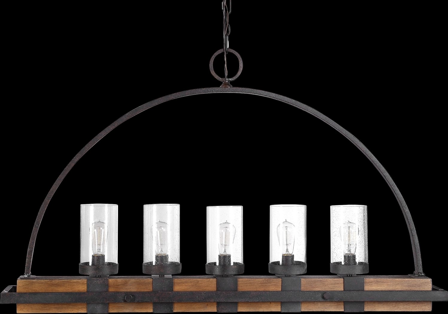 Piping Rock Bronze Chandelier - Thumbnail - Image 3