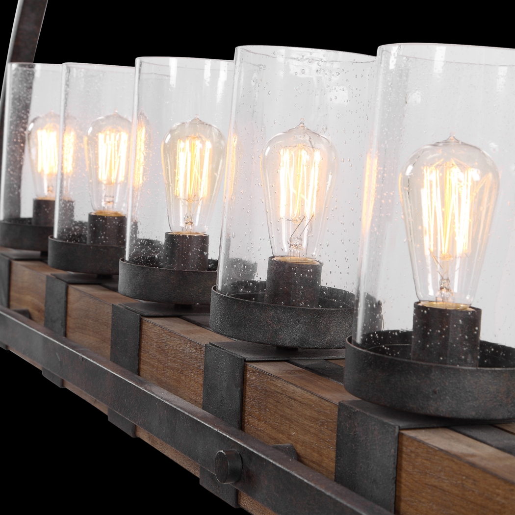 Piping Rock Bronze Chandelier - Thumbnail - Image 5