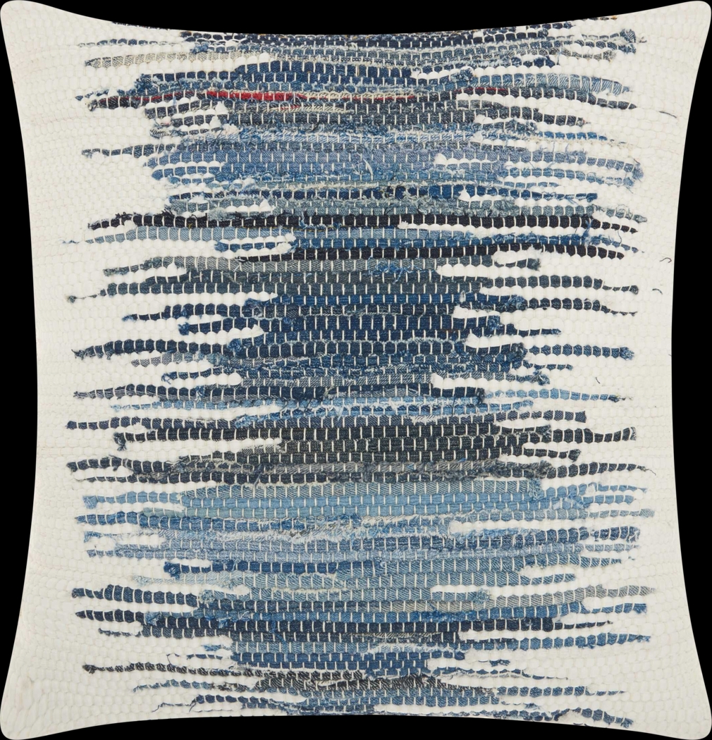 Pirou Blue Accent Pillow - Thumbnail - Image 1