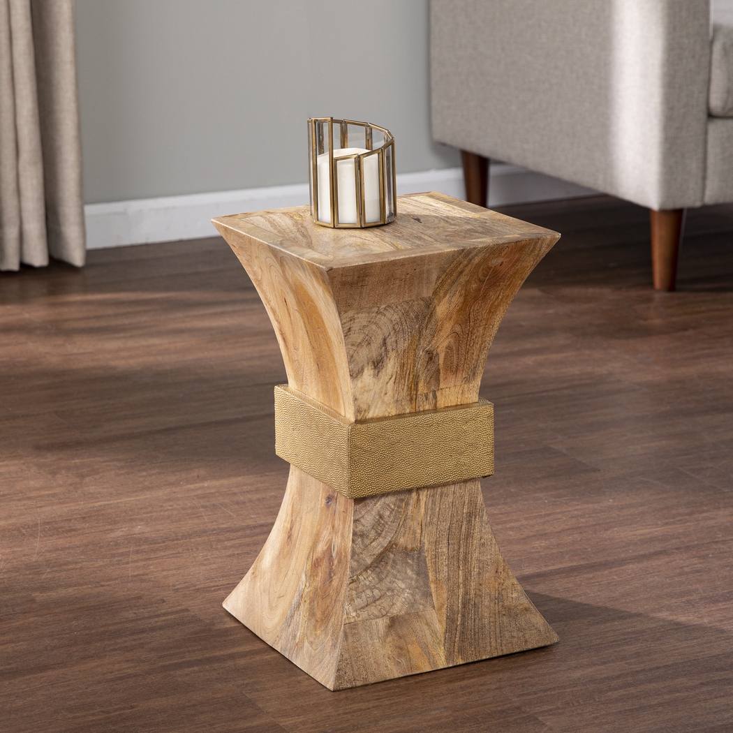 Pitcairn Natural Side Table - Thumbnail - Image 2