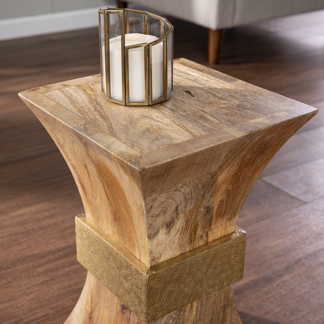 Pitcairn Natural Side Table - Thumbnail - Image 3