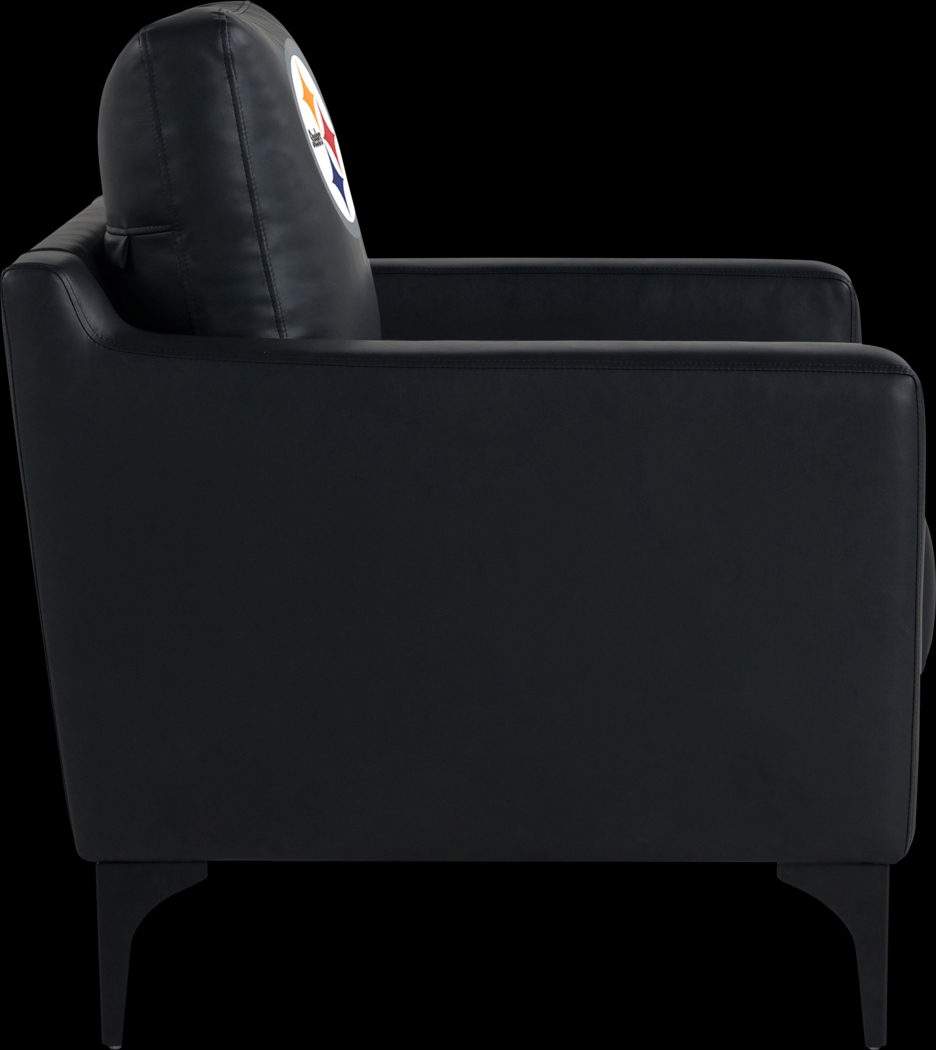 Pittsburgh Steelers Black Accent Chair - Thumbnail - Image 4