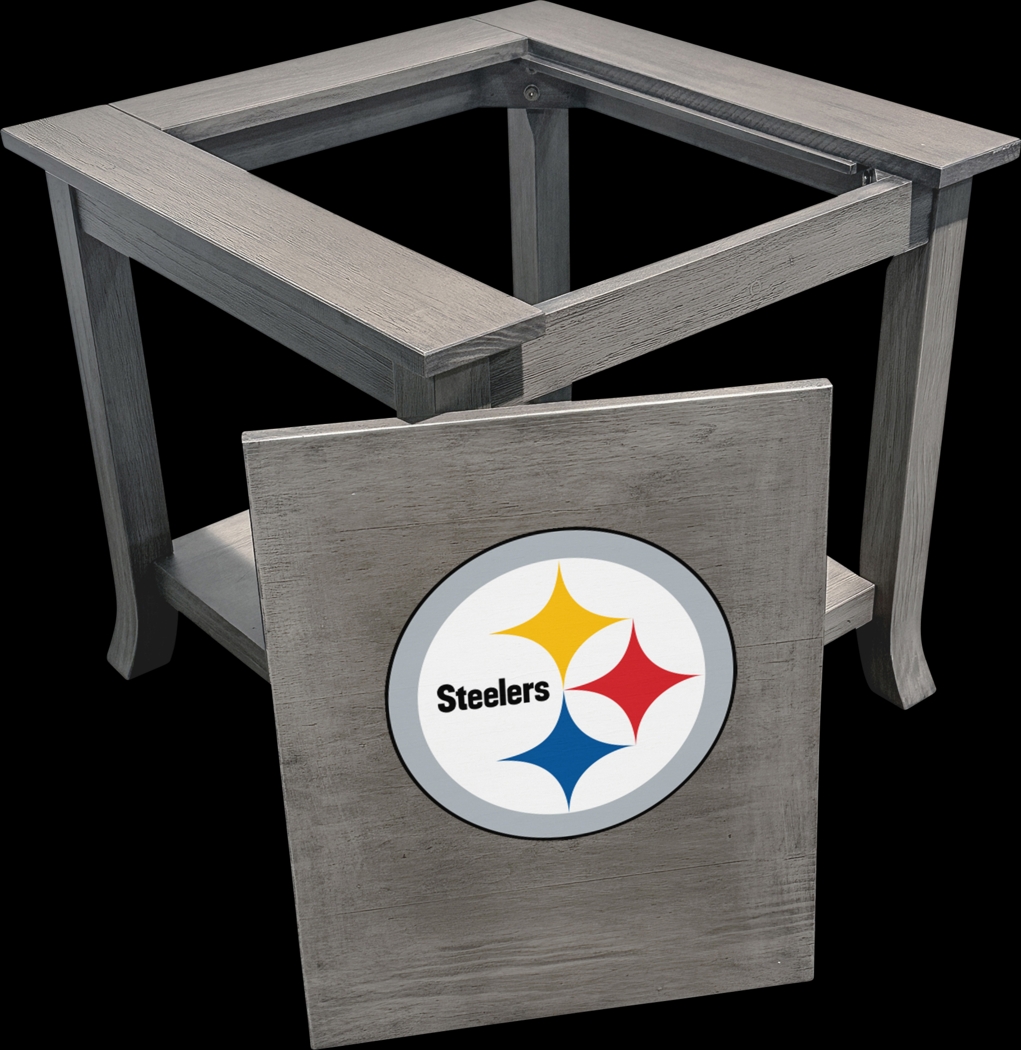 Pittsburgh Steelers Game Day End Table - Thumbnail - Image 3