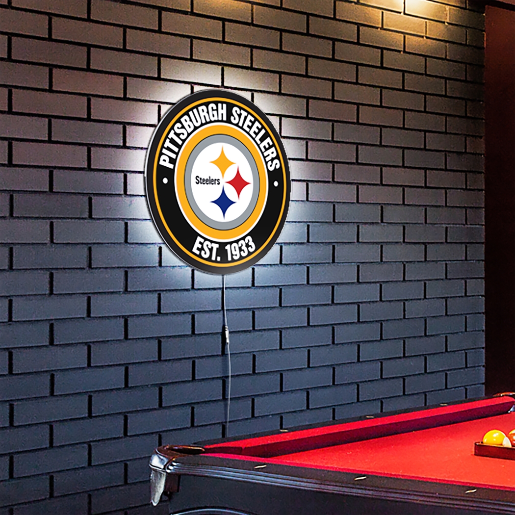 Pittsburgh Steelers LED Wall Decor - Thumbnail - Image 6