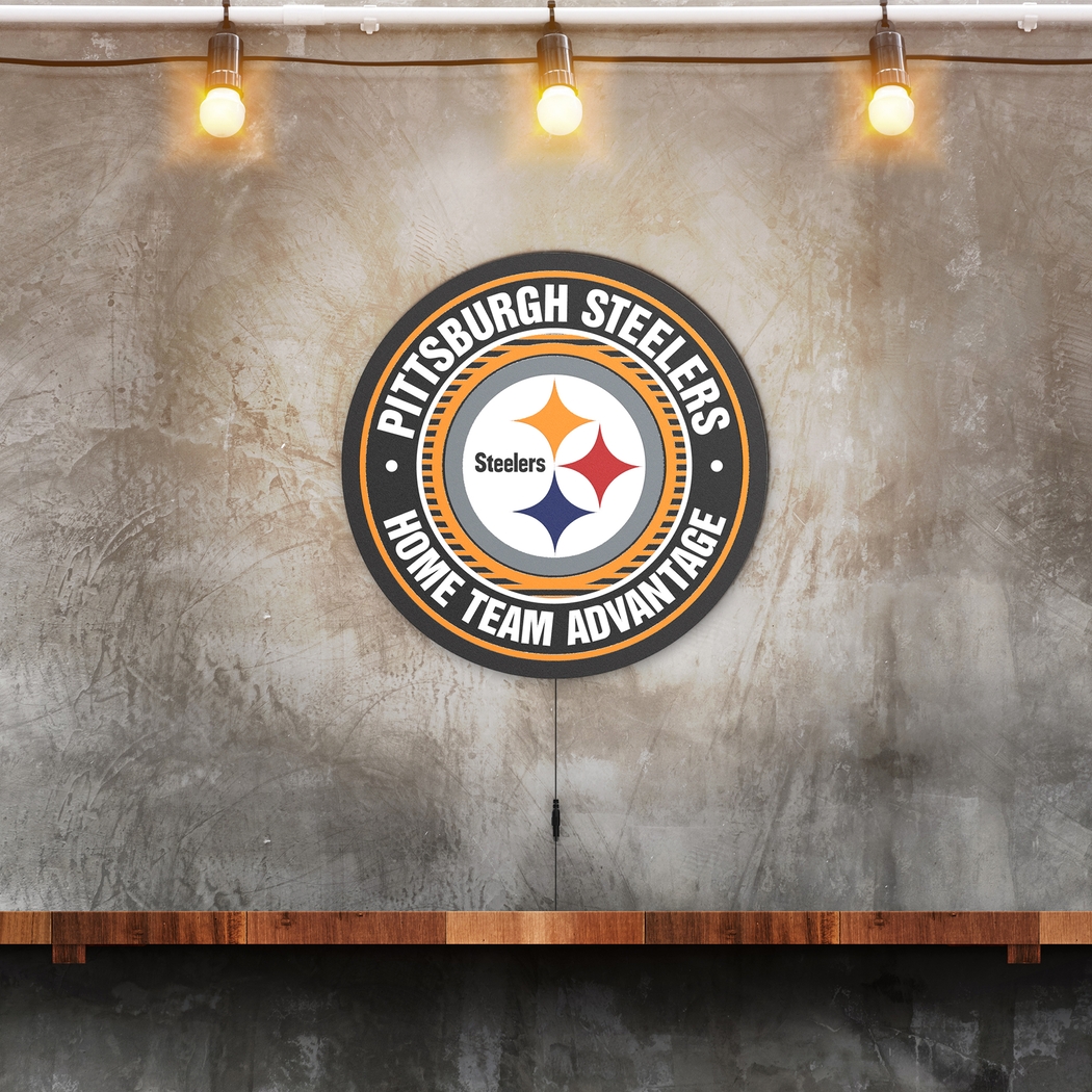 Pittsburgh Steelers LED Wall Decor - Thumbnail - Image 2
