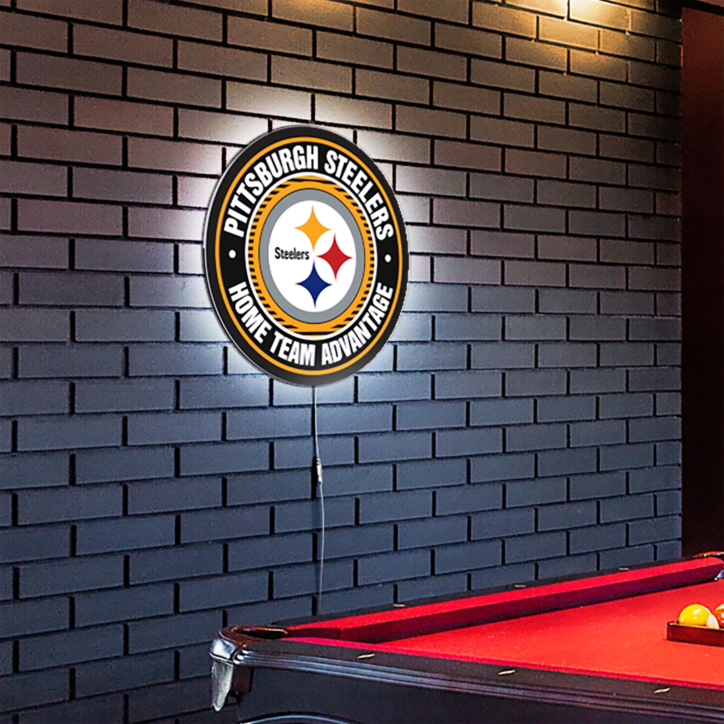 Pittsburgh Steelers LED Wall Decor - Thumbnail - Image 6
