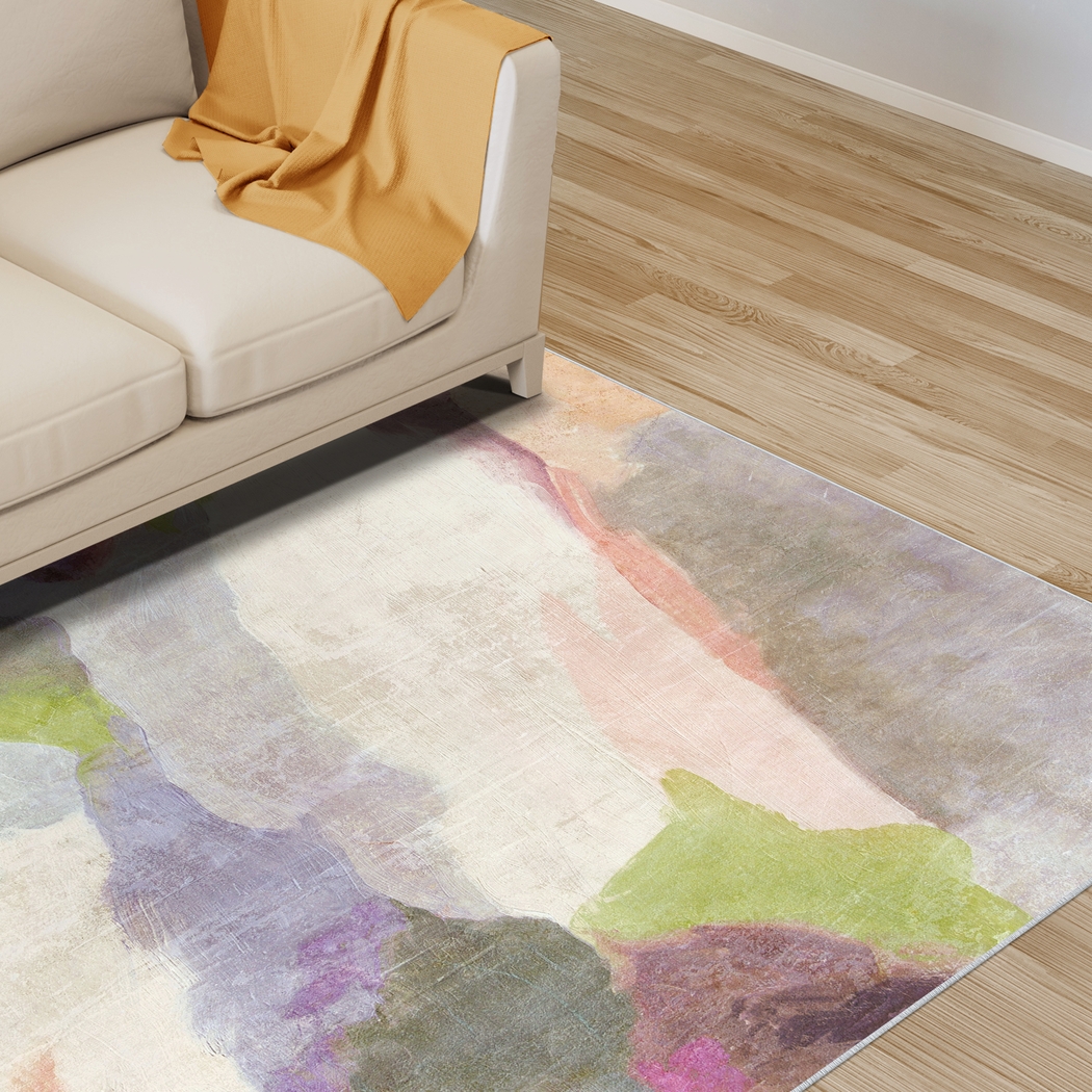 Pivoine Gray 5' x 7'7 Rug - Thumbnail - Image 3