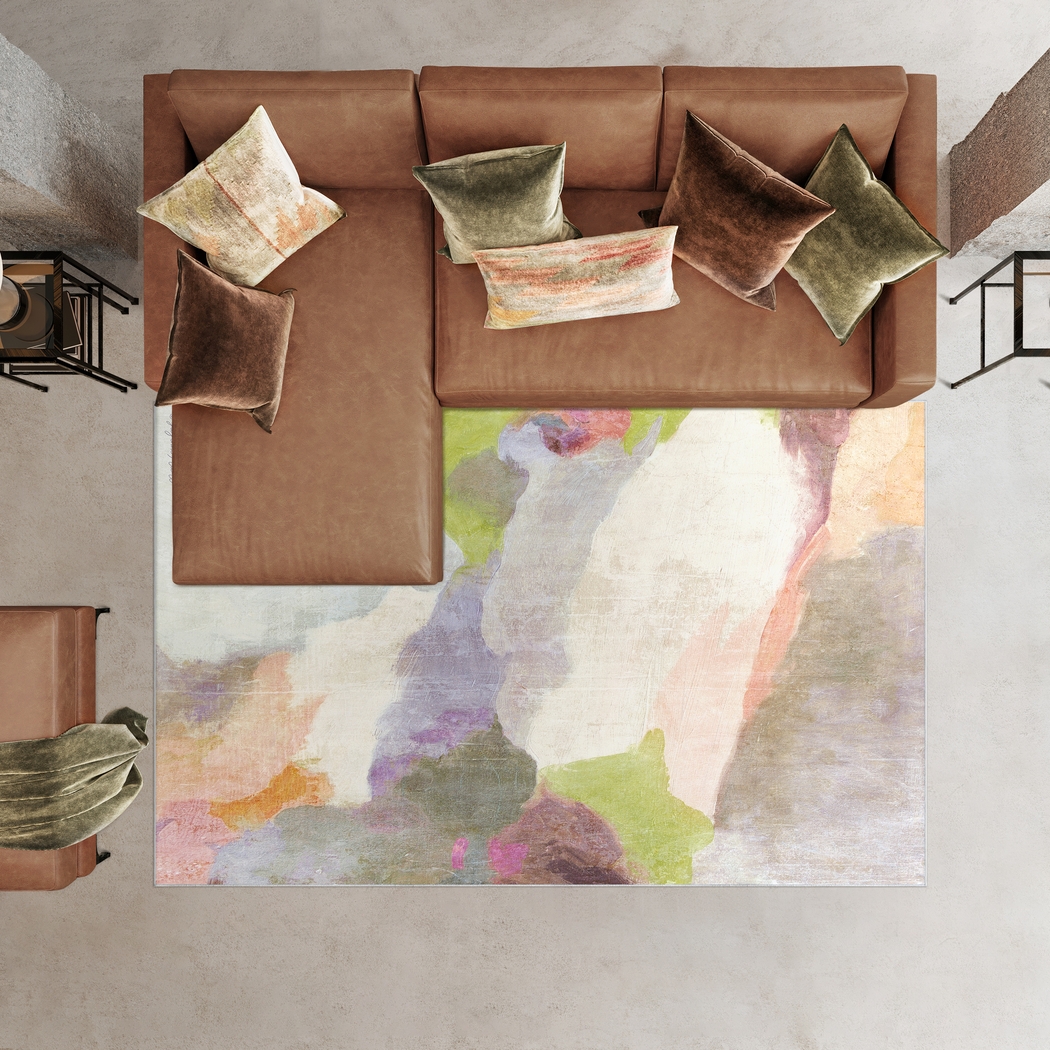 Pivoine Gray 7'7 x 10'5 Rug - Thumbnail - Image 2