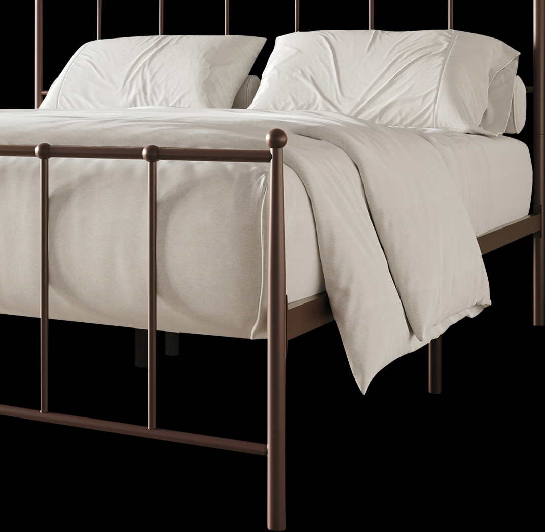 Pixelfly Brown Full Bed - Thumbnail - Image 6