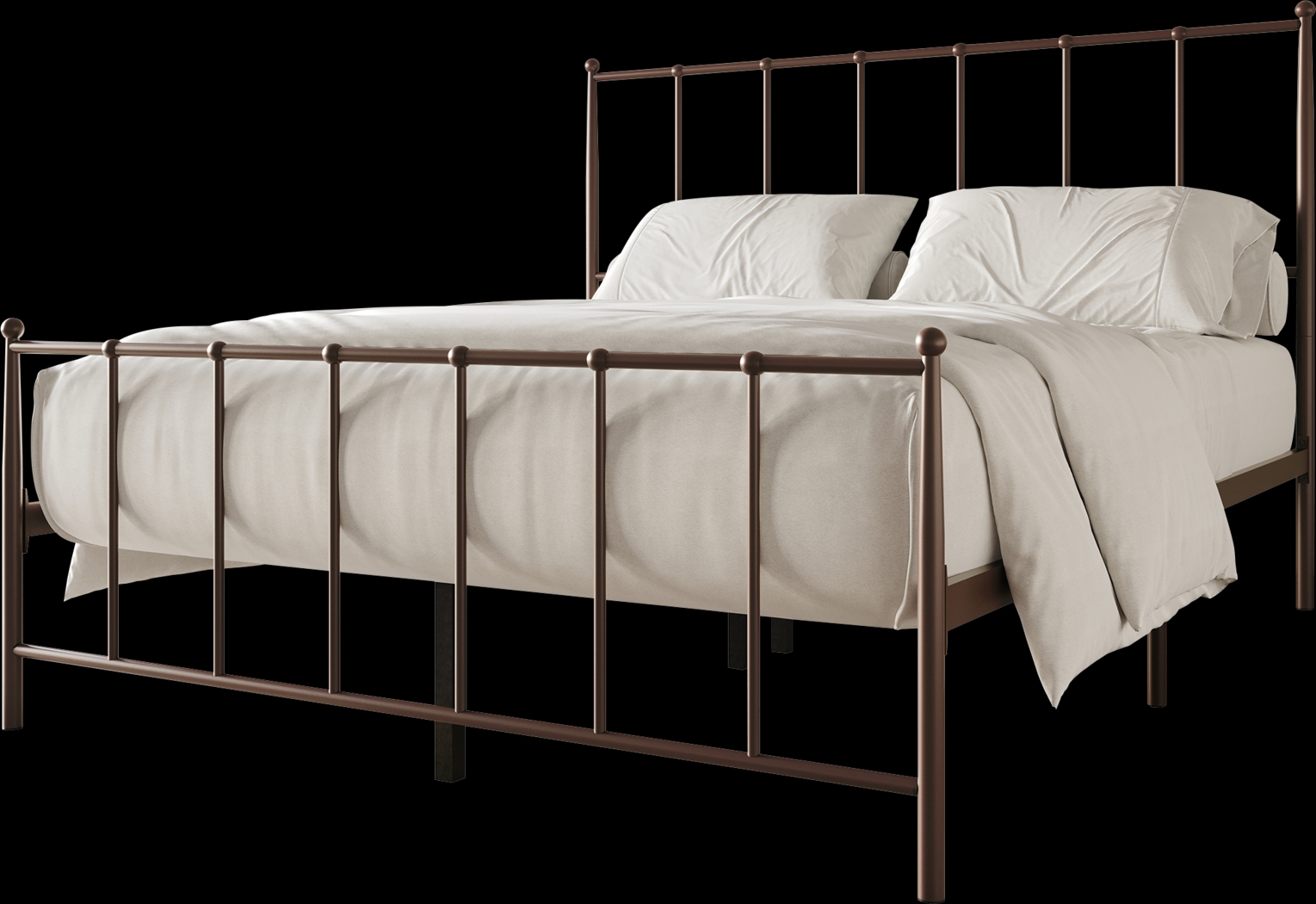 Pixelfly Brown Full Bed - Thumbnail - Image 1