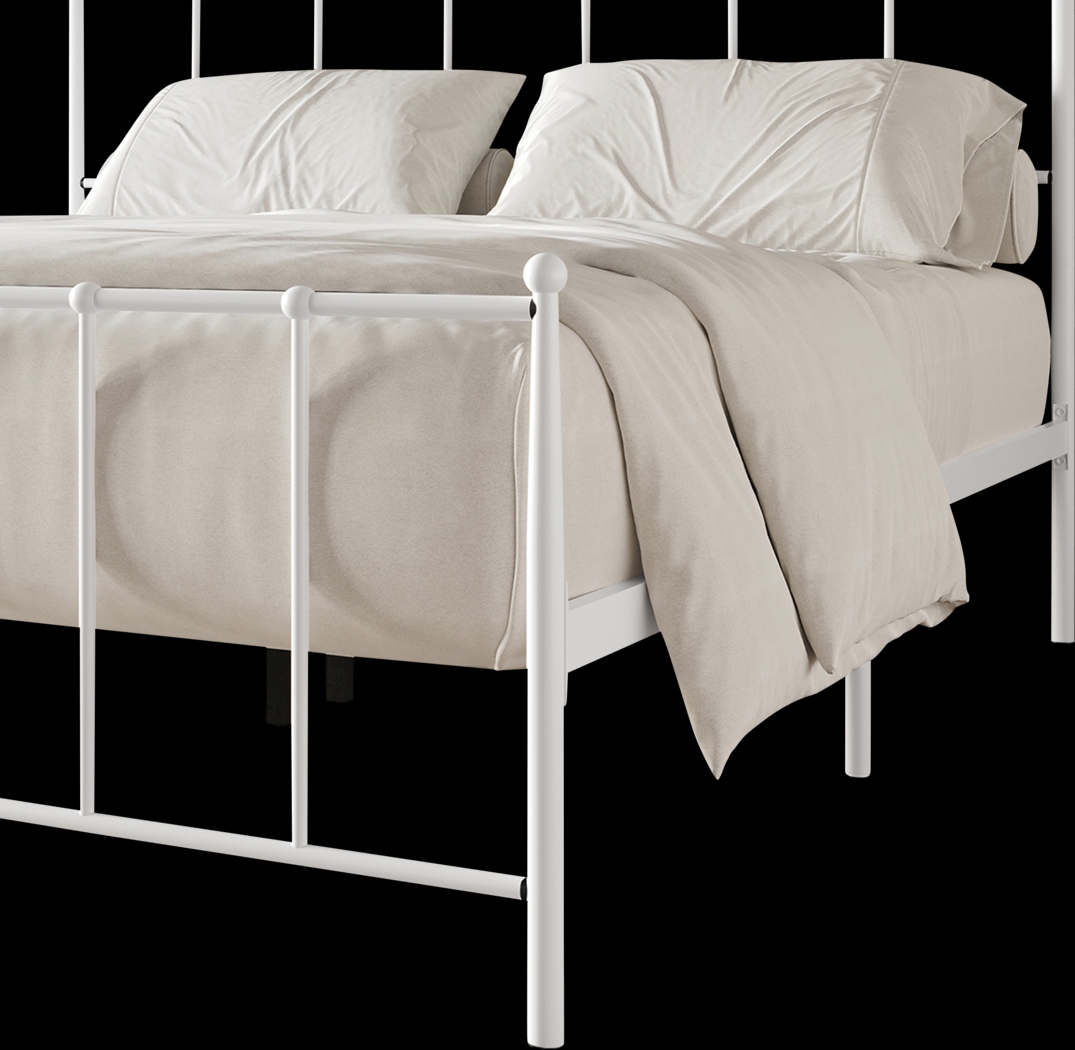 Pixelfly White Full Bed - Thumbnail - Image 5