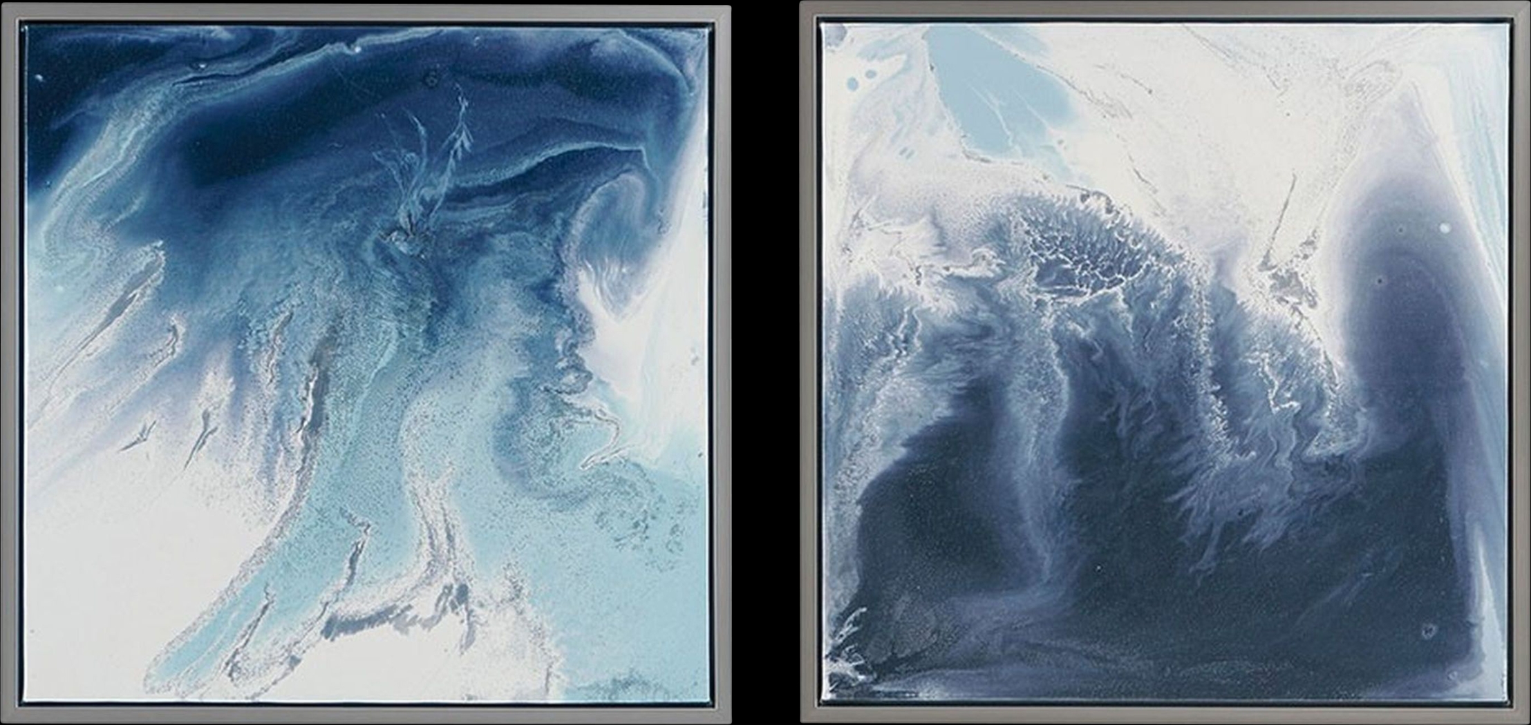 Pixydreams Blue Wall Decor, Set of 2 - Thumbnail - Image 1