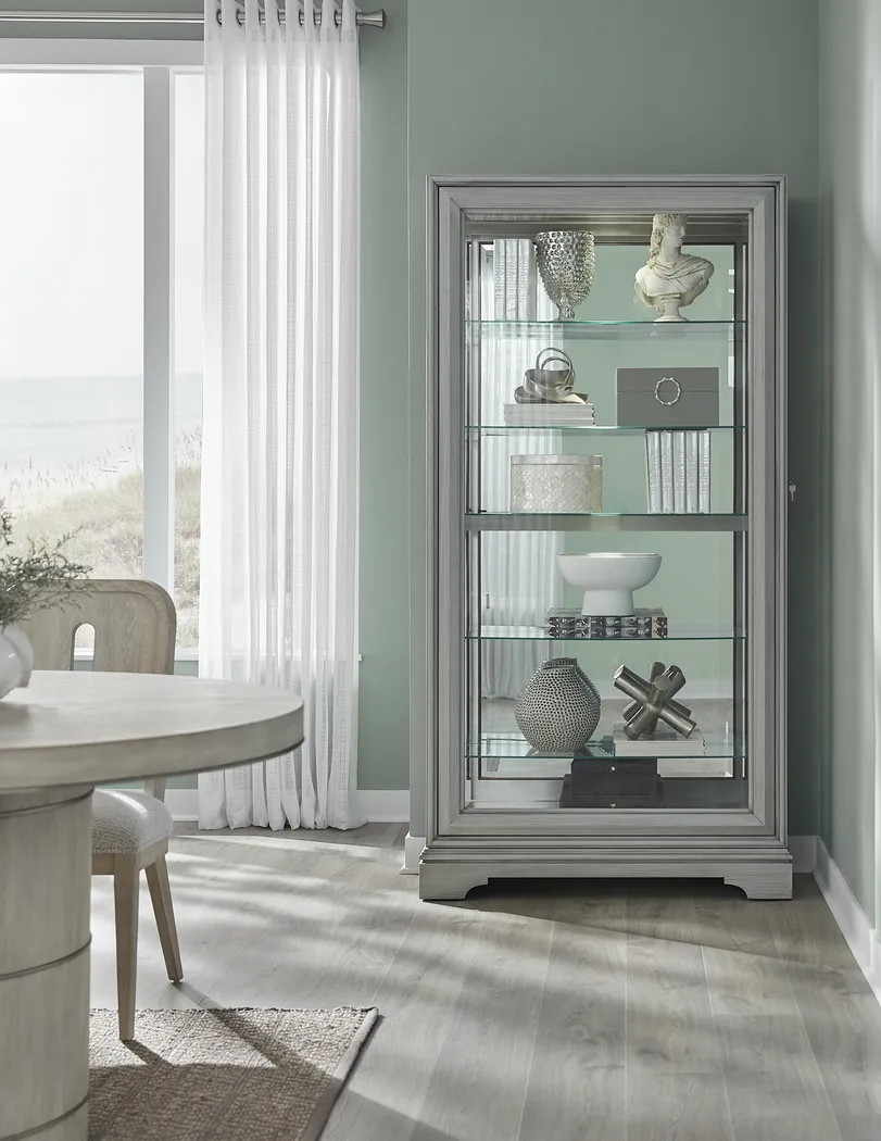 Pixypoly Gray Accent Cabinet - Thumbnail - Image 2