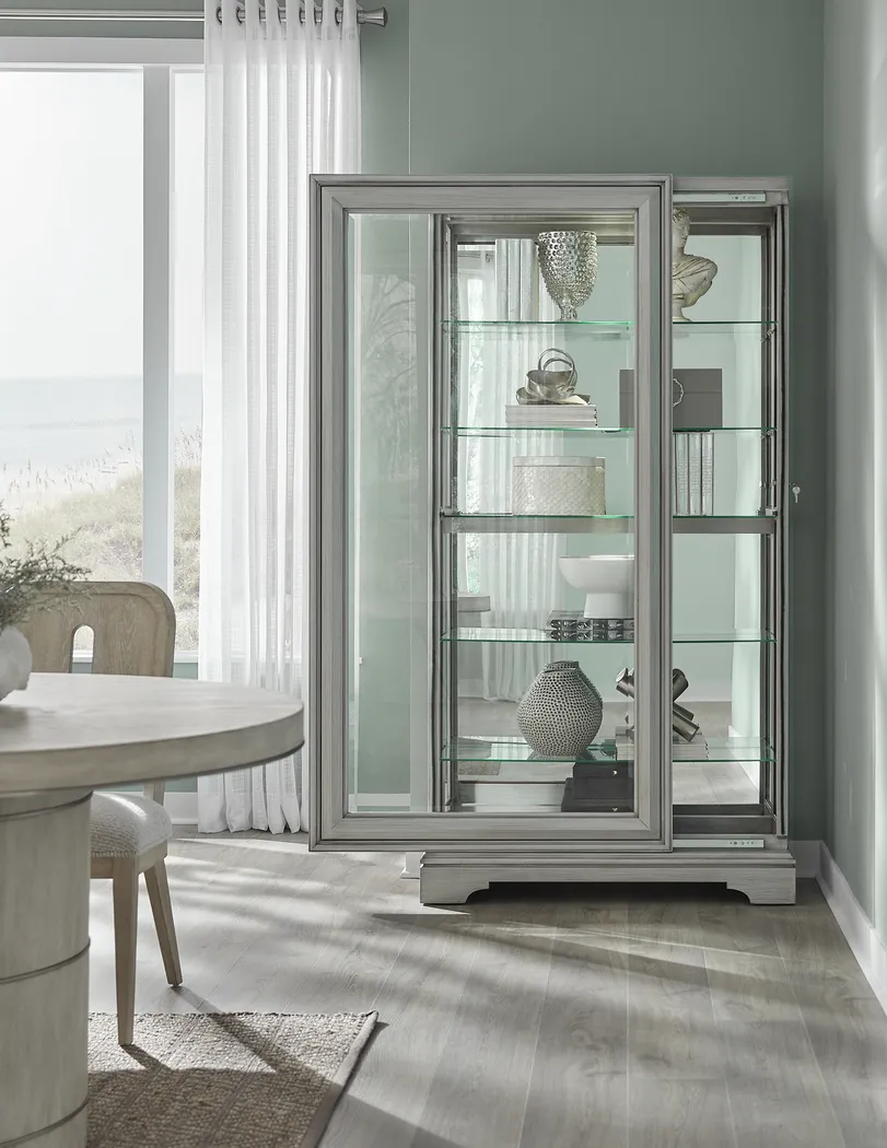 Pixypoly Gray Accent Cabinet - Thumbnail - Image 3