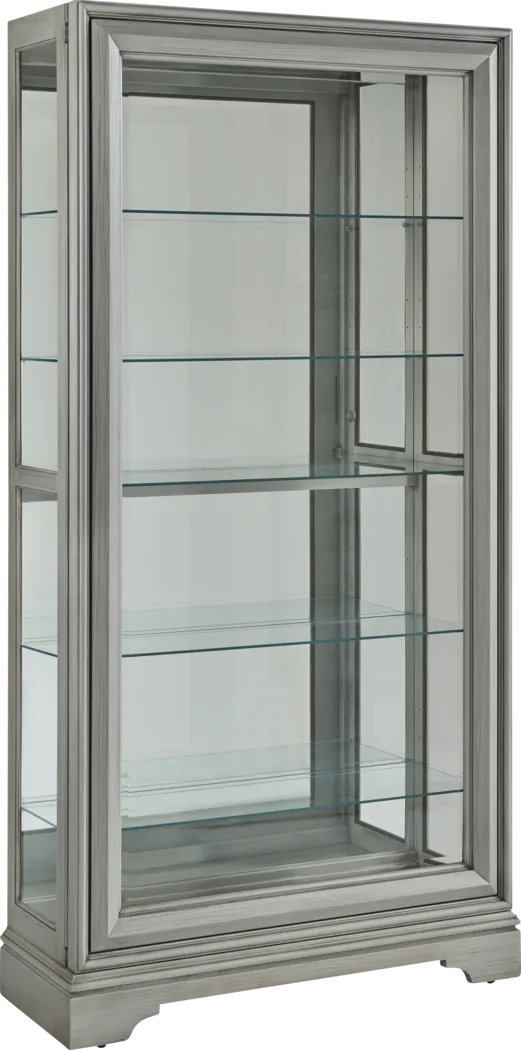 Pixypoly Gray Accent Cabinet - Thumbnail - Image 1