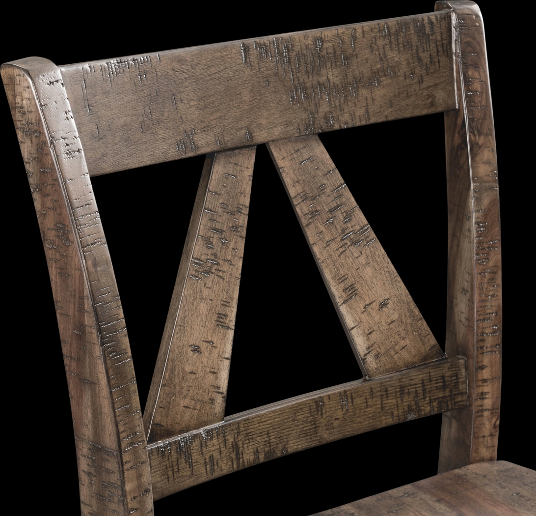 Pixystem Walnut Barstool, Set of 2 - Thumbnail - Image 12