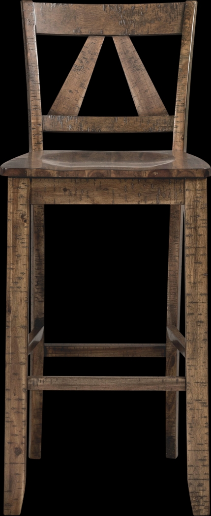 Pixystem Walnut Barstool, Set of 2 - Thumbnail - Image 5