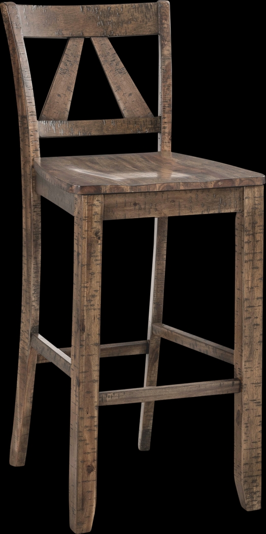Pixystem Walnut Barstool, Set of 2 - Thumbnail - Image 6