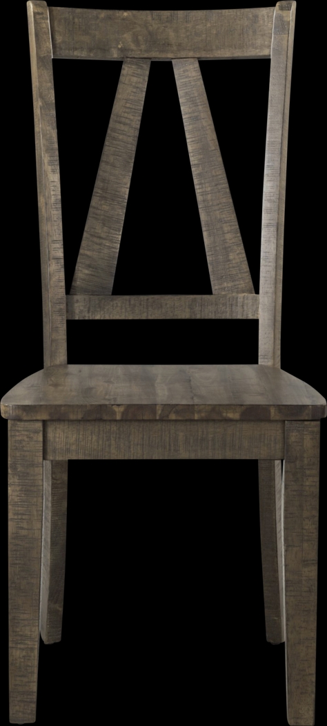 Pixystem Walnut Side Chair, Set of 2 - Thumbnail - Image 3