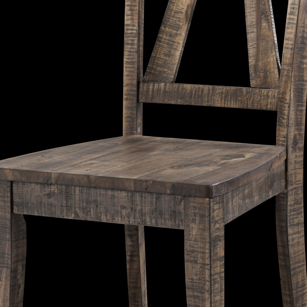 Pixystem Walnut Side Chair, Set of 2 - Thumbnail - Image 5