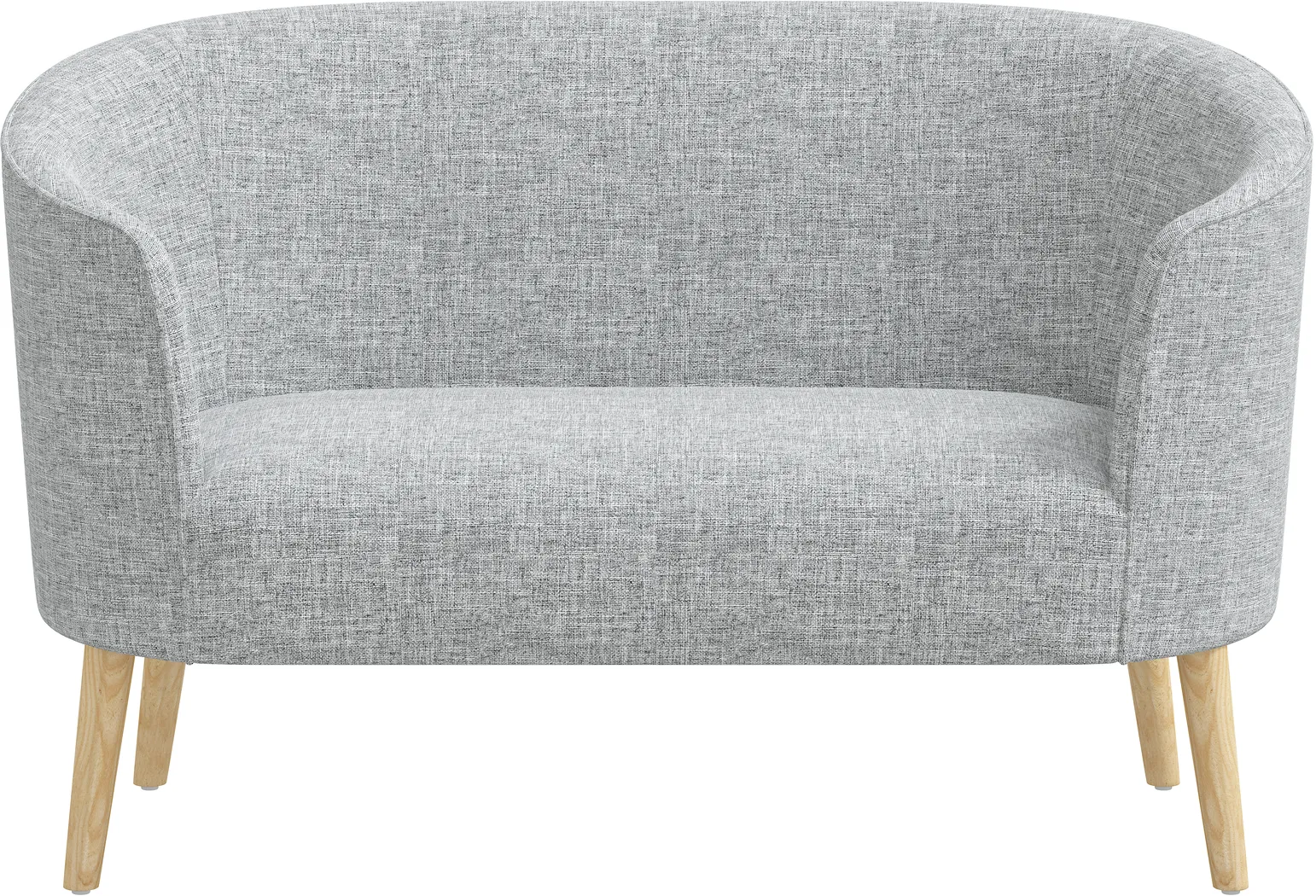 Pladson I Light Gray Settee - Thumbnail - Image 2