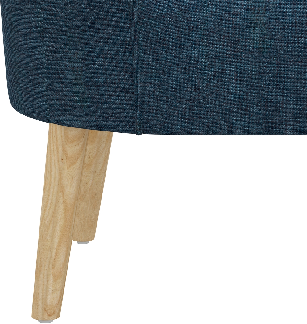 Pladson I Navy Settee - Thumbnail - Image 5