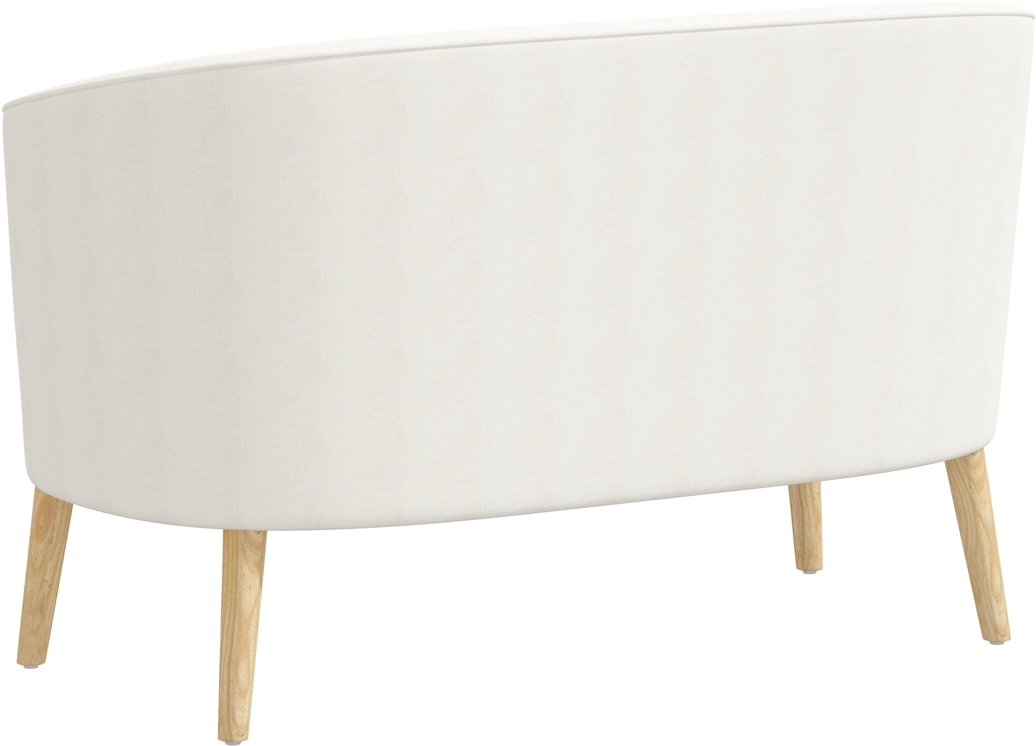 Pladson I White Settee - Thumbnail - Image 4