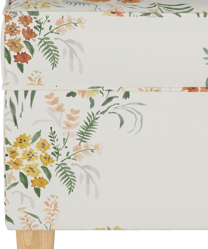 Pladson II Cream Storage Bench - Thumbnail - Image 4