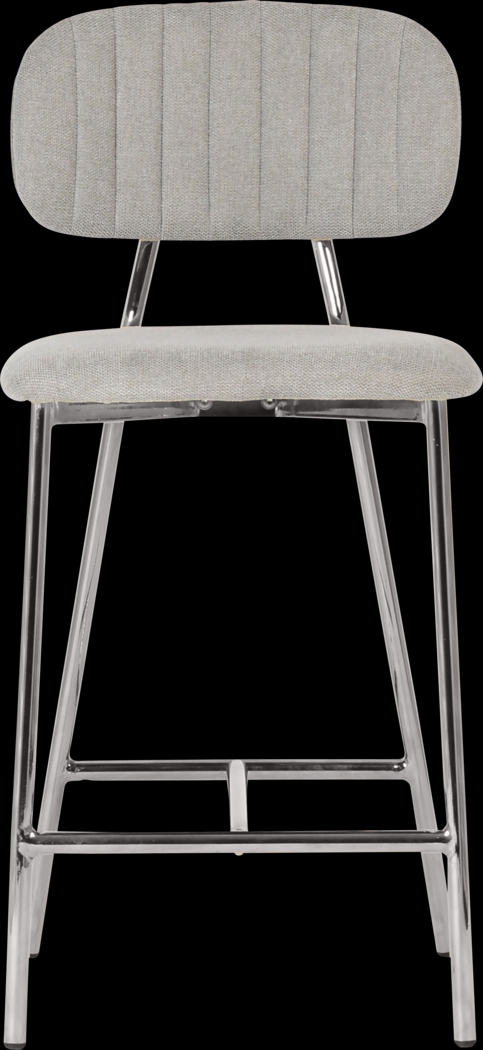 Plagmann Gray Counter Stool, Set of 2 - Thumbnail - Image 3