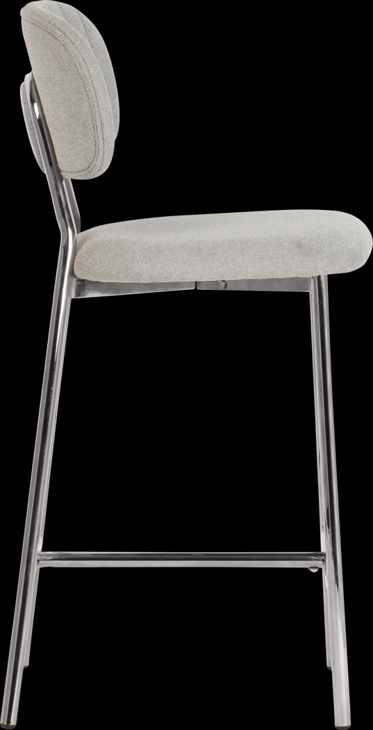 Plagmann Gray Counter Stool, Set of 2 - Thumbnail - Image 4