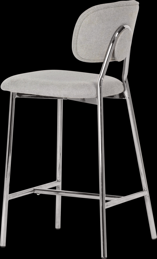Plagmann Gray Counter Stool, Set of 2 - Thumbnail - Image 5