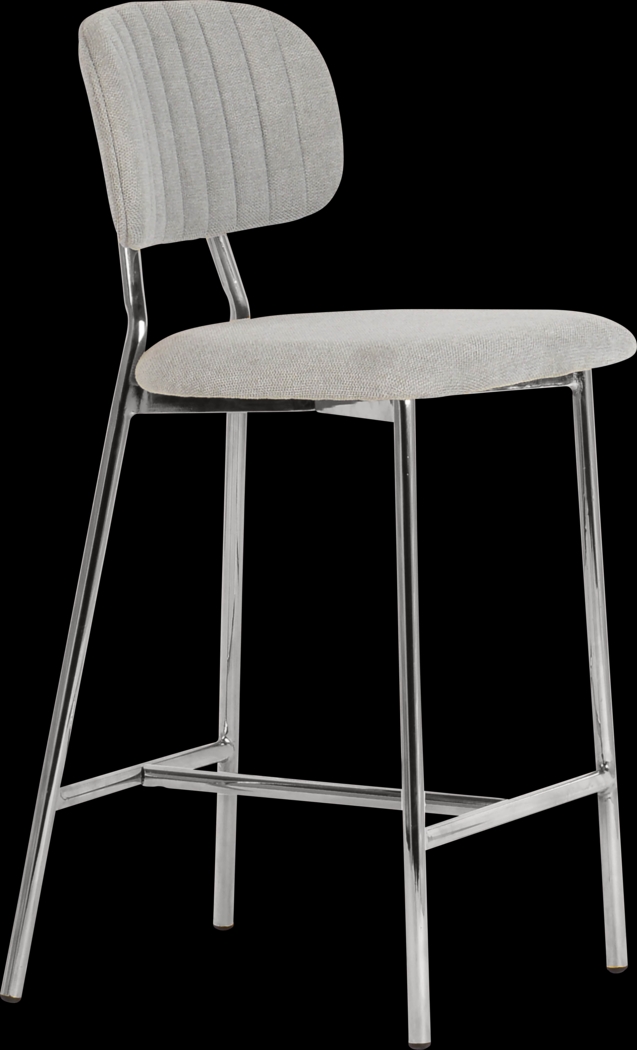 Plagmann Gray Counter Stool, Set of 2 - Thumbnail - Image 7