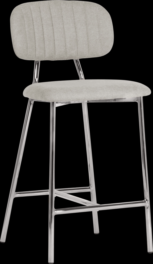 Plagmann Gray Counter Stool, Set of 2 - Thumbnail - Image 1