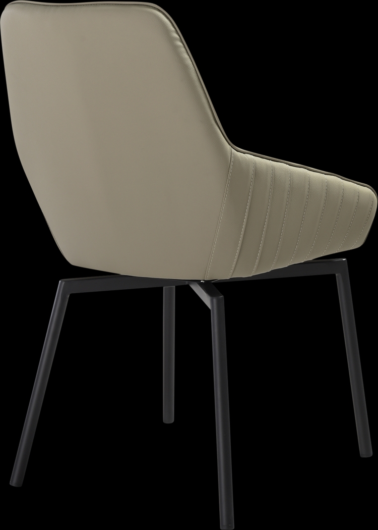 Plaher Gray Arm Chair, Set of 2 - Thumbnail - Image 5