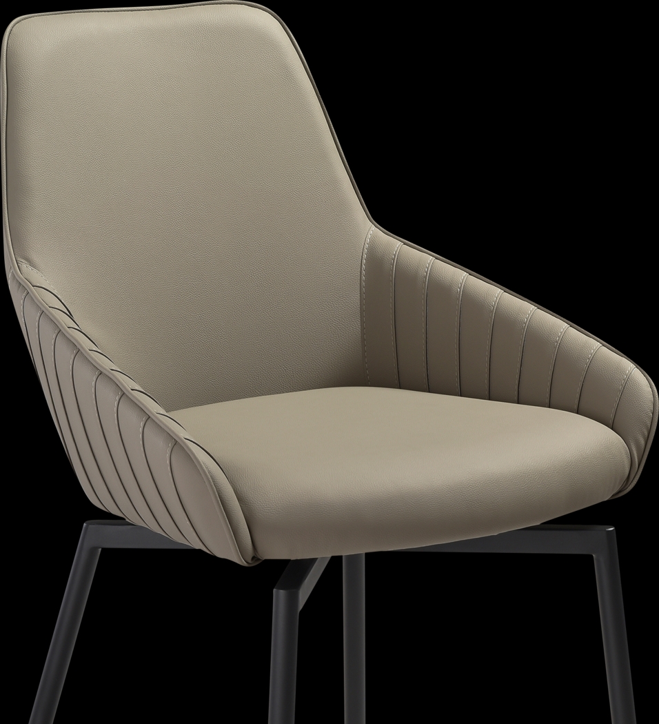 Plaher Gray Arm Chair, Set of 2 - Thumbnail - Image 6