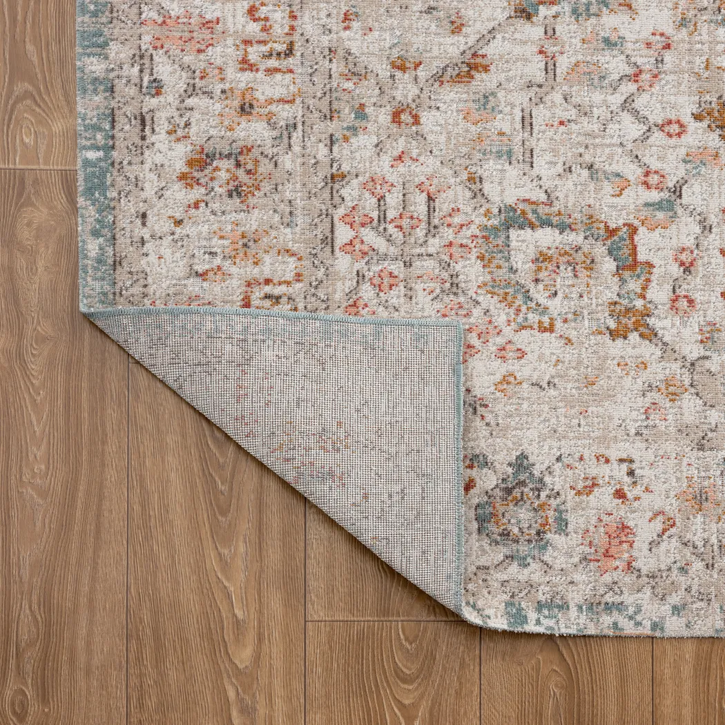 Plaibrun Beige 7'9 x 9'9 Indoor/Outdoor Rug - Image 7