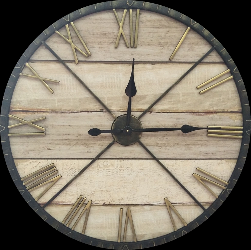 Plainsman Brown Clock - Thumbnail - Image 1