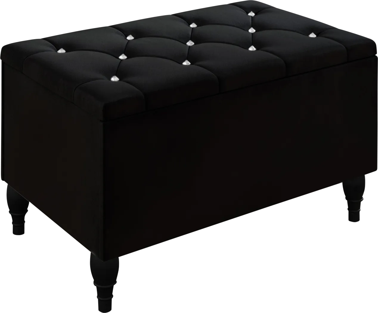 Plaisend Black King Bed - Thumbnail - Image 6