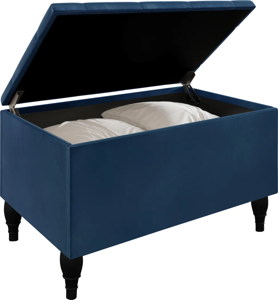 Plaisend Blue Queen Bed - Thumbnail - Image 7