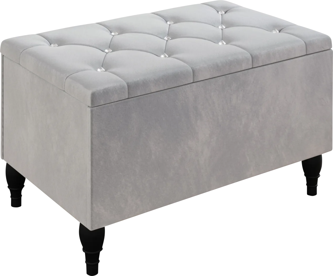 Plaisend Gray King Bed - Thumbnail - Image 9